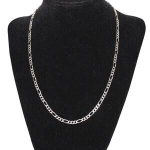 925 Sterling Silver Chain Necklace Made in Italy